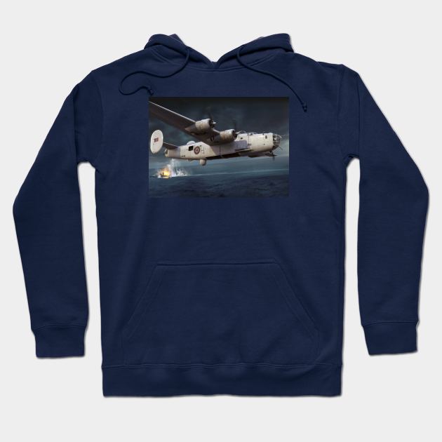 Naval Liberator Hoodie by Aircraft.Lover